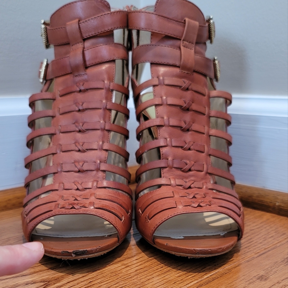 Vince Camuto Medow Sandal Booties. Size 10. - Picture 4 of 11